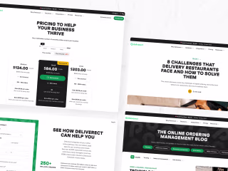 Deliverect.com - Website Redesign