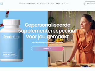 UI Design + Webflow - Smartblend Website