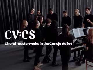 💻 Web design for Conejo Valley Choral Society