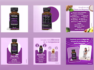 Amazon A+ EBC Content (VIDA ALPHA) SUPLEMENTOS :: Behance