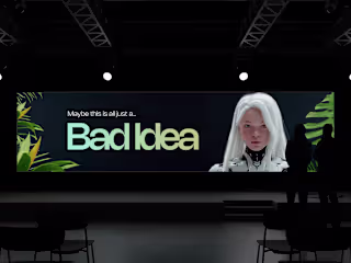 Bad Idea AI: Front-End Website & Marking Graphics