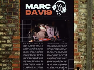 Marc Davis | EPK ( Electronic Press Kit) Design