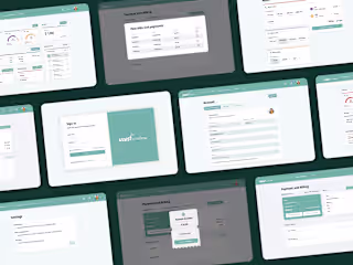 Customer Portal - Dashboard for mobile data