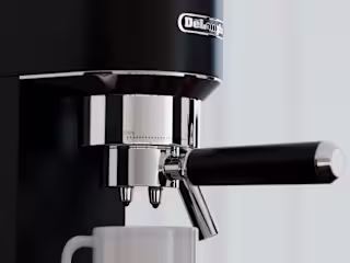 Delonghi Coffee Machine 3D Model and Stilll Renders