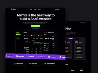SaaS Website Framer Template