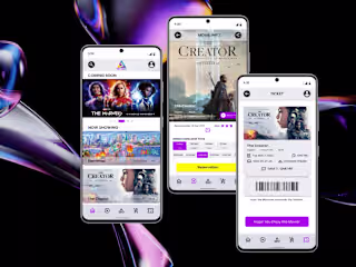 Trio Cinema Ticketing App ✧Figma✧