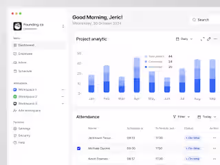 Founding.co - Task Management | Dashboard