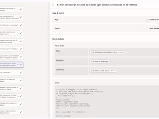 Automation: HubSpot to ERP via Zapier
