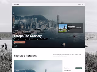 Mondra: Framer Template for Wellness Retreats