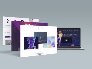 NFT Market Landing Page on Behance