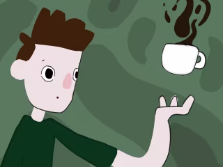 Coffee Lover Illustration
