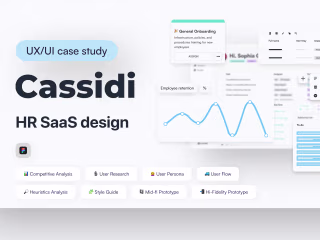 Cassidi - Hr SaaS design tool
