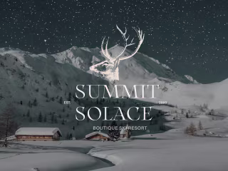 Summit Solace: A boutique ski resort: Behance