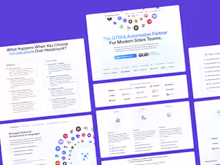 Building a clear landing page for a complex SaaS agency