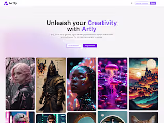 Artly: AI Image Generator & multi-vendor marketplace