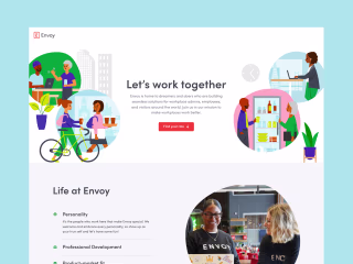 Envoy Careers Page Redesign