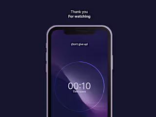 MindFlow productivity and mindfulness app | UX UI