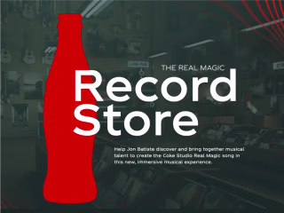 Coke Studio Record Store
