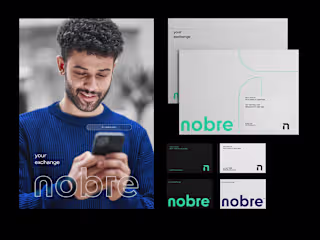 Nobre – Fintech & Payment Solutions Branding + UI/UX