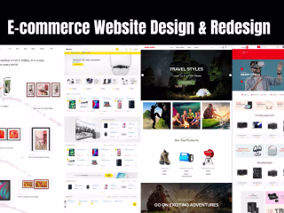 E-commerce Website Design & Redesign