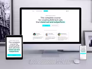 Marketer Wordpress Elementor Course Landing Page