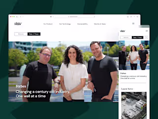 Veev — Website Redesign