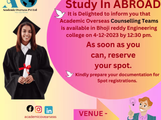 Poster Design For Academic Overseas