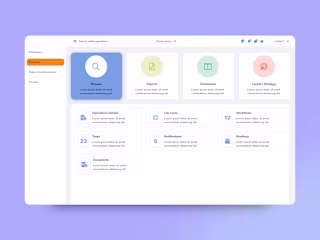 Corporate administration tool