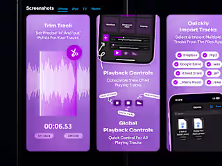 App Store & Play Store Screenshots