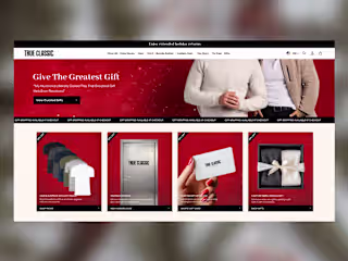 TrueClassic | Holiday Shopify