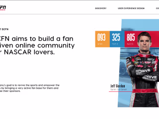 
NASCAR fan community - UX discovery