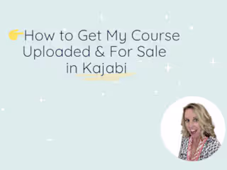 Kajabi Tutoring (choose 1:1 or pre-recorded)