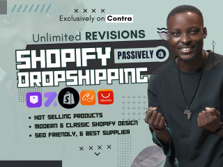 I will Design Shopify Dropshipping Store, shopify store for you