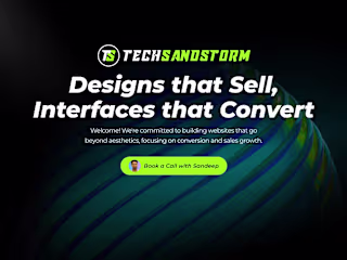 My Personal Portfolio (www.techsandstorm.com)