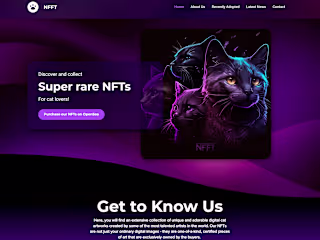 Wix Website Template NFT
