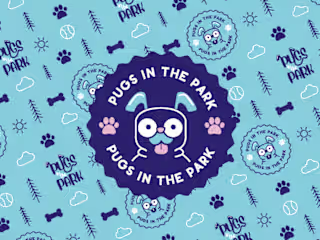 Pugs in the Park - Mini Branding