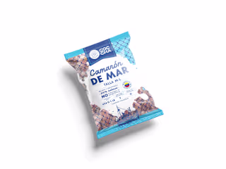 Coccha Camarón de mar · Packaging design