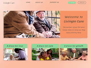 Retirement home Website - My Framer Site