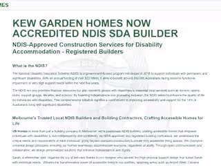 Builder Website Portfolio and Booking