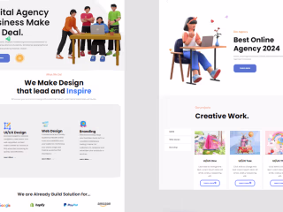 Digital Business Agency WordPress Website