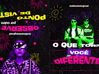 Social Media Design @wildmarketingbrasil