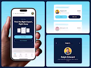 One Quick Repair — Mobile App Design