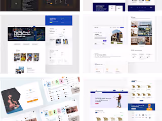 UI/UX Landing Page Designs