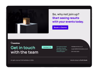 Eventree Figma Prototyping and Webflow User Experience