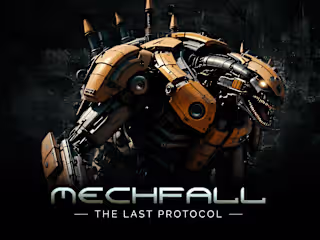 Mechfall | Game Poster Design