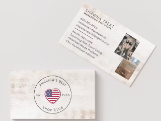 Shawna Treat's Business Card Design