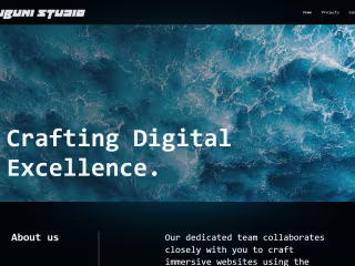Kubuni Studio: Landing Page