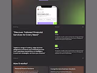 INNOFUNDS[Fintech Website] :: Behance
