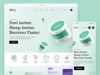 Redesign E-com Website | Potterhemp