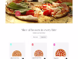 Pizza Village Website Design and Development
